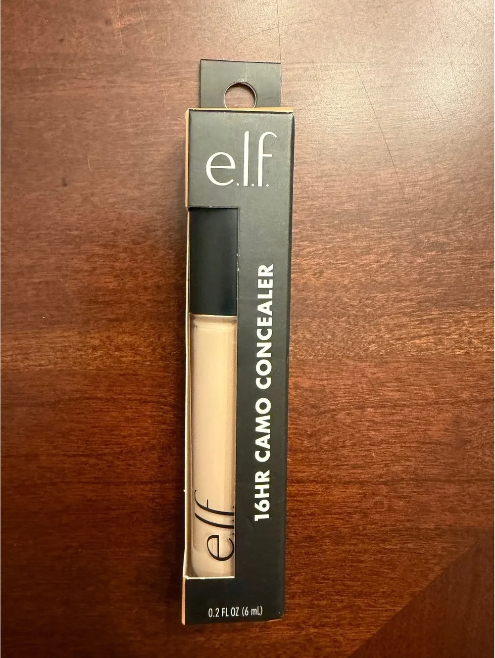 e.l.f. 16HR Camo Concealer Full Coverage Matte Finish Medium Peach 0.2 FL OZ
